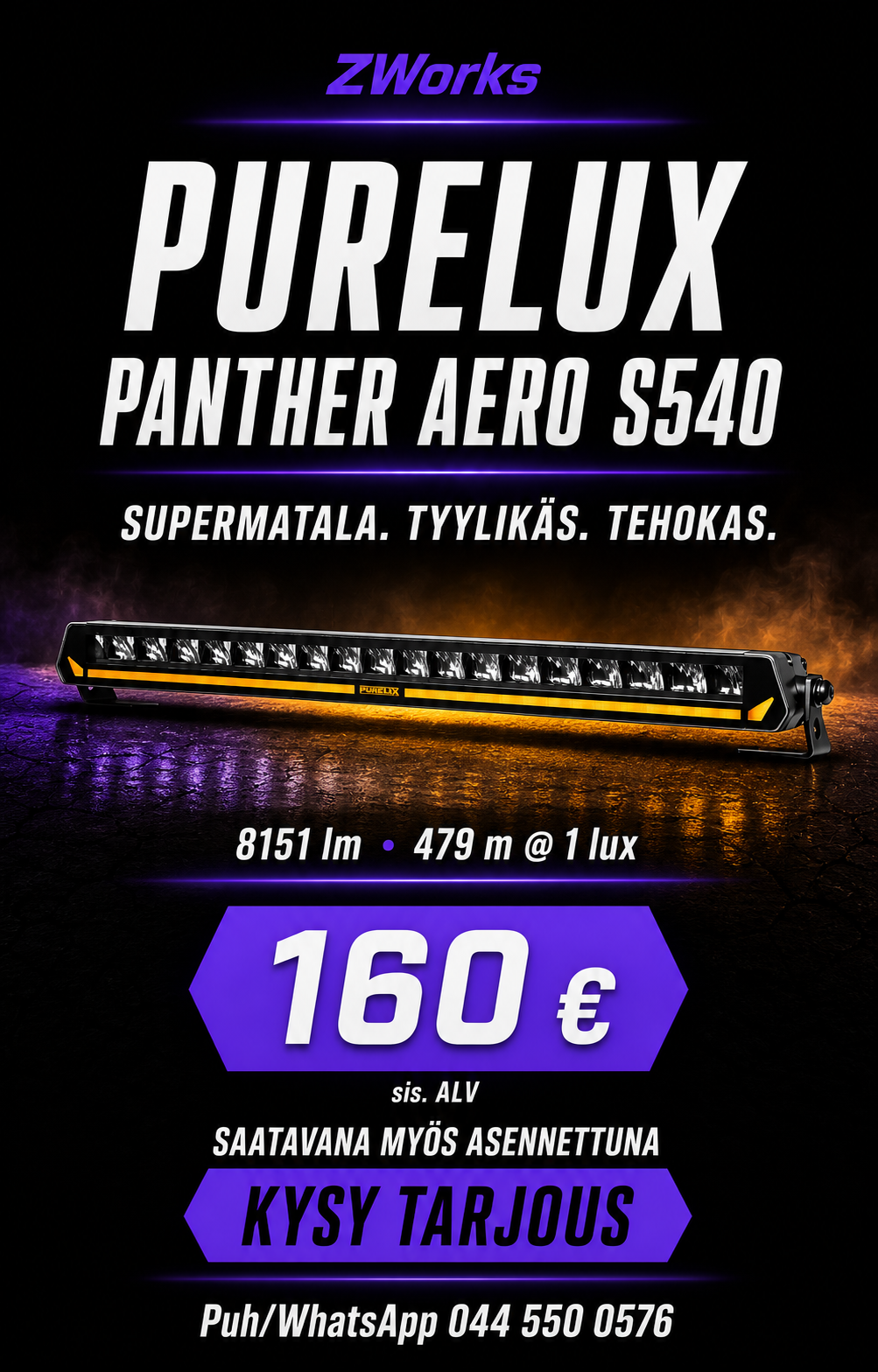 Purelux Panther Aero S540